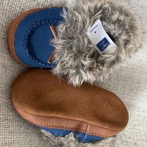 Janie and Jack size 4 Moccasins